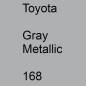 Preview: Toyota, Gray Metallic, 168.